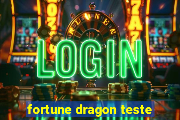 fortune dragon teste